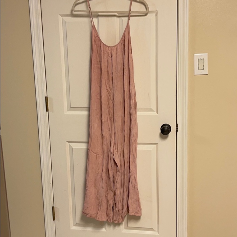 Pink jumpsuit